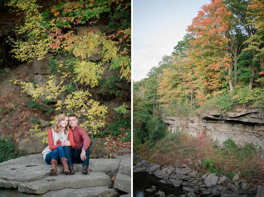 Ball's Falls fall engagement